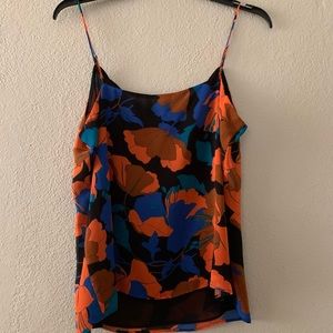 Calvin Klein, size L, floral strap blouse